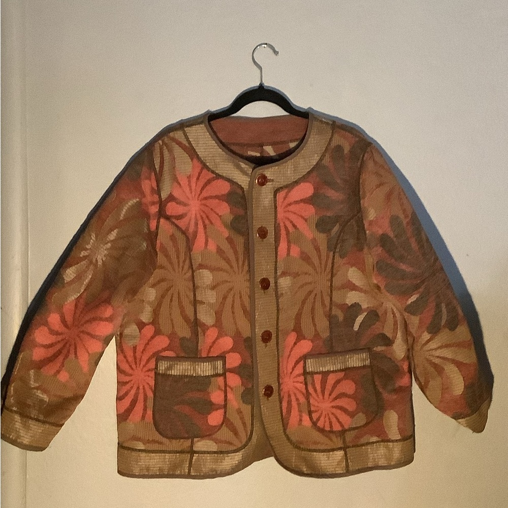 Size 3X Parsley & Sage Reversible jacket